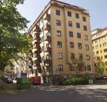 GYVENAMŲJŲ NAMŲ BALKONAI, STOKHOLMAS, ŠVEDIJA GYVENAMŲJŲ NAMŲ BALKONAI, STOKHOLMAS, ŠVEDIJA